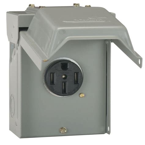 220v electrical box|exterior 220v electrical outlet.